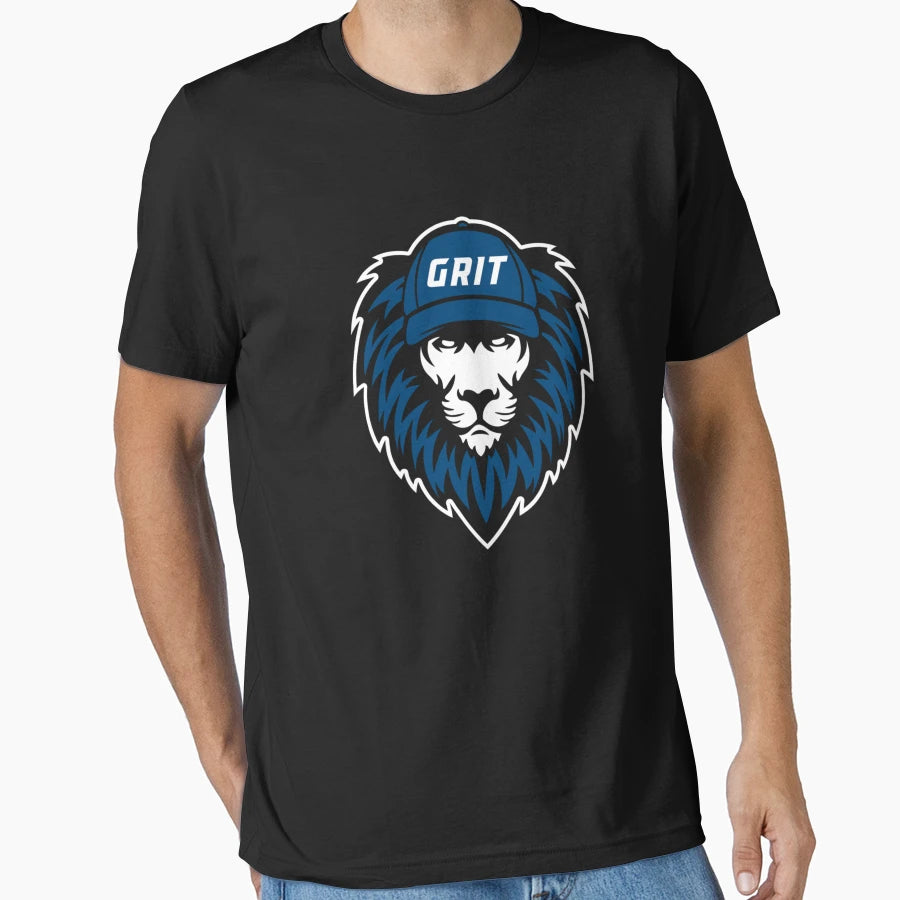 Detroit Lions Grit Dan Campbell Football T-Shirt - Graphic Print Men Women - T-Shirt, Sweatshirt, Hoodie