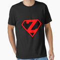 Letter Z Super Letter Vol 3 Zipped Hoodie - Graphic Print Men Women - T-Shirt, Sweatshirt, Hoodie