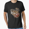 Mothers Day Womens Football Mom T-Shirt - Fun Novelty Design for Adults - T-Shirt, Sweatshirt, Hoodie