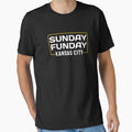 Sunday Funday Kansas City Football Team T-Shirt - Graphic Print for Adults - T-Shirt, Sweatshirt, Hoodie