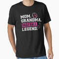 Mom Grandma Baseball Legend T-Shirt - Trendy Graphic for Adults - T-Shirt, Sweatshirt, Hoodie