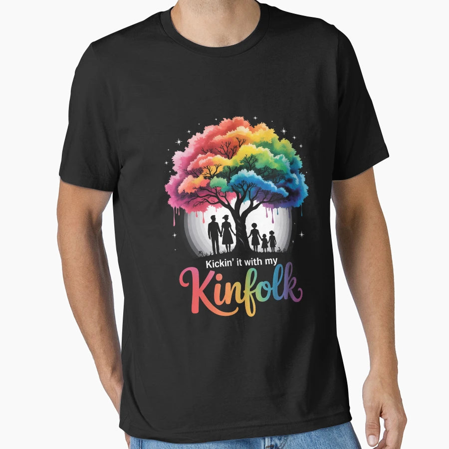 Summer Family Reunion Kickin It My T-Shirt - Graphic Print for Adults - T-Shirt, Sweatshirt, Hoodie