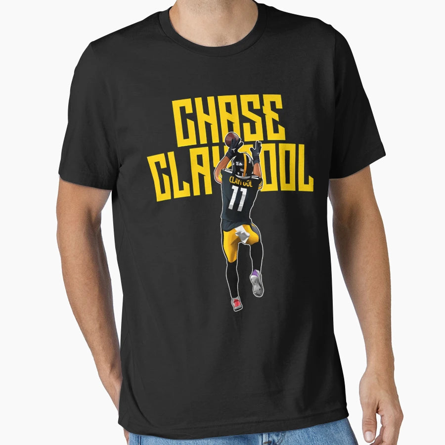 Chase Claypool Make Catch 11 Bold T-Shirt - Minimalist Print for Adults - T-Shirt, Sweatshirt, Hoodie