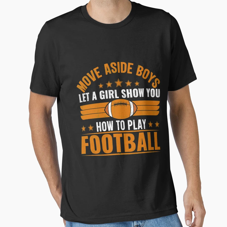 Let Show You How To Play American T-Shirt - Custom Art Print Men Women - T-Shirt, Sweatshirt, Hoodie