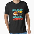 Husband Dad Fantasy Football Commish T-Shirt - Streetwear Style Men Women - T-Shirt, Sweatshirt, Hoodie