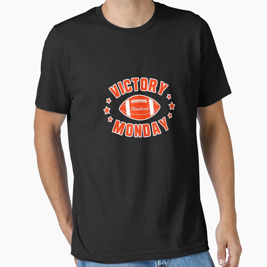Victory Monday Cleveland T-Shirt - Trendy Graphic Men Women - T-Shirt, Sweatshirt, Hoodie