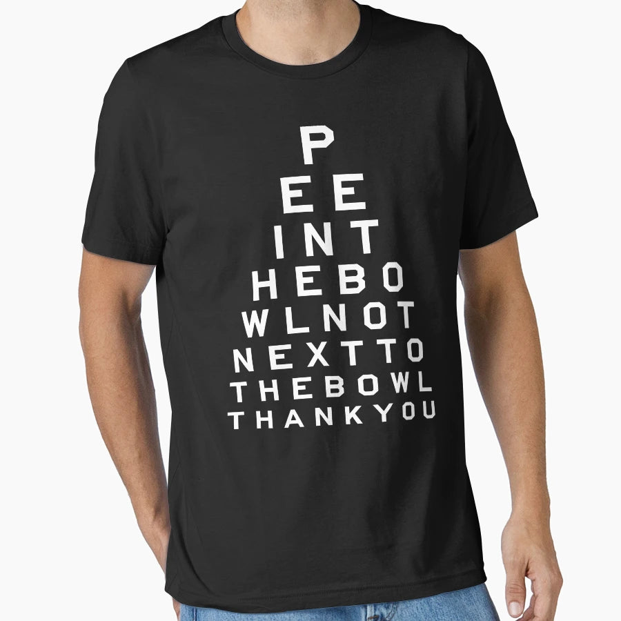 Eye Test Eyes Optician Eye Test Glasses T-Shirt - Graphic Print Men Women - T-Shirt, Sweatshirt, Hoodie