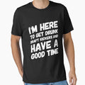 I Drink And Draft Funny Fantasy T-Shirt - Fun Novelty Design for Adults - T-Shirt, Sweatshirt, Hoodie