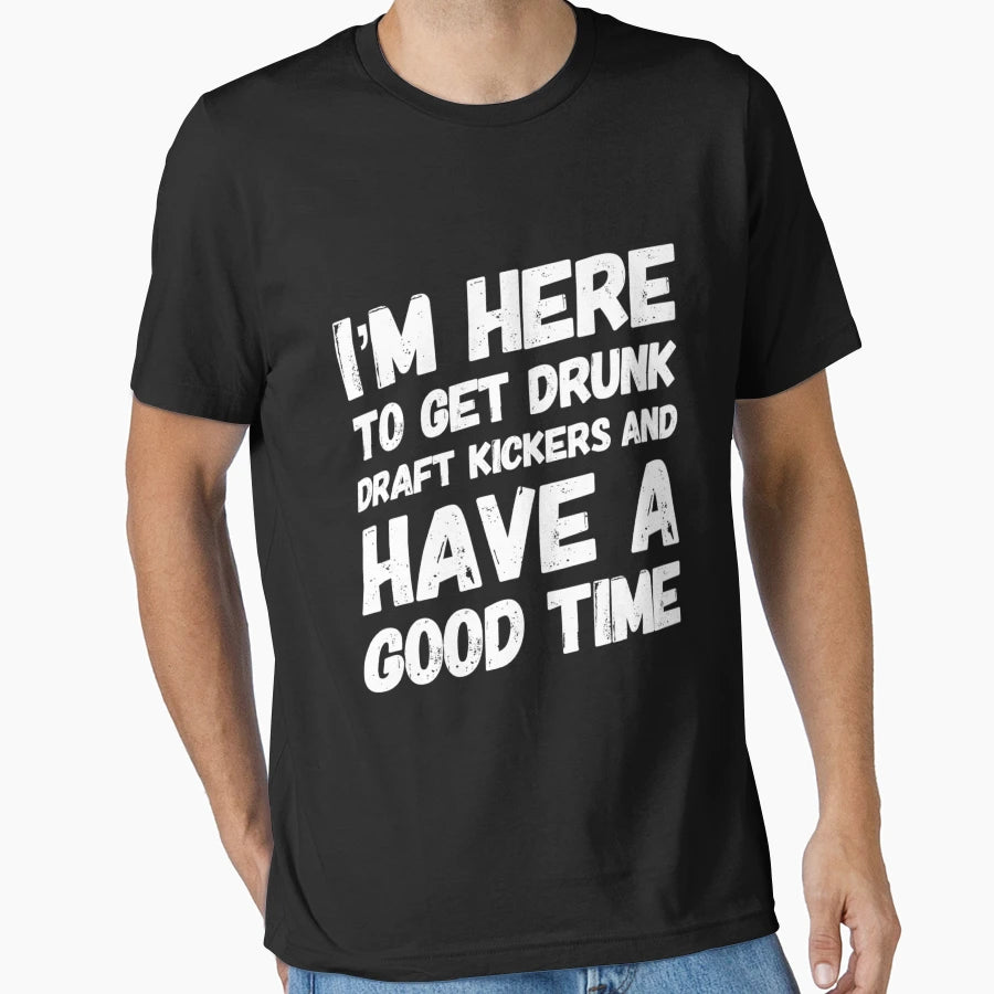 I Drink And Draft Funny Fantasy T-Shirt - Fun Novelty Design for Adults - T-Shirt, Sweatshirt, Hoodie
