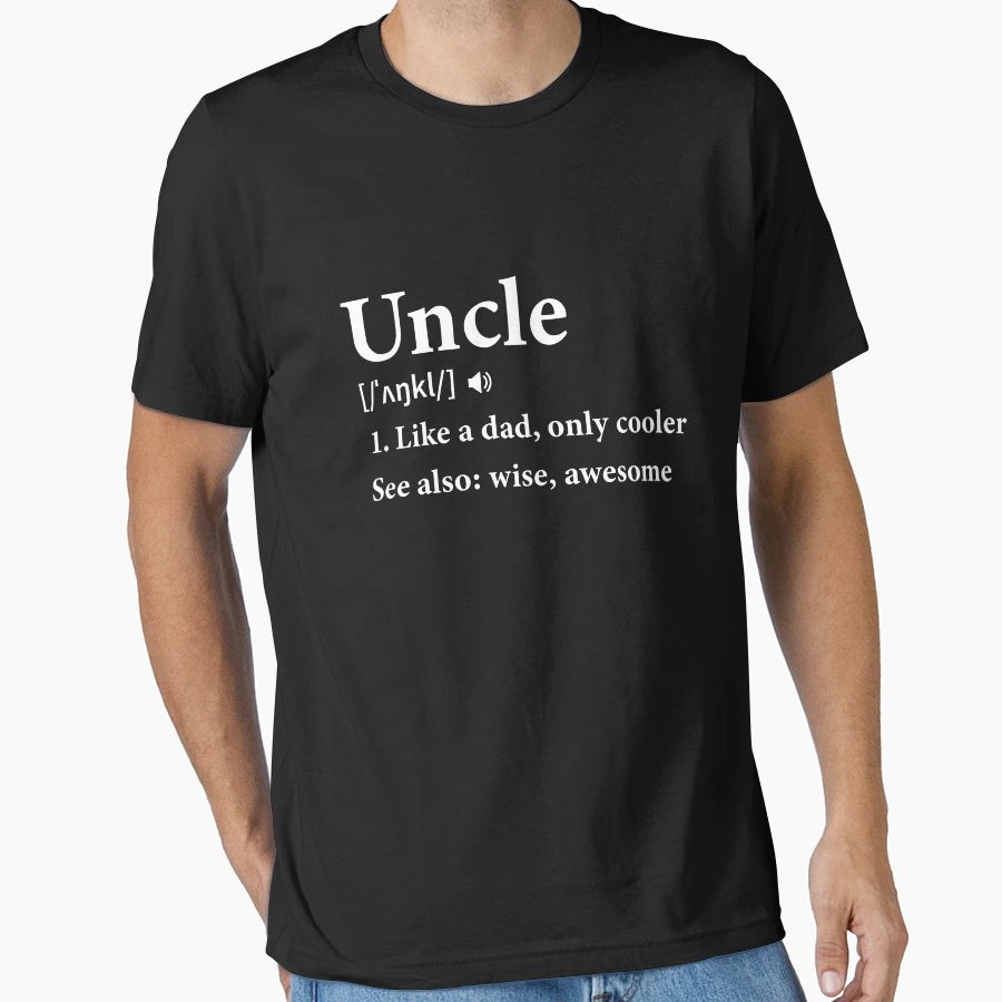 Funny Uncle Definition T-Shirt - Trendy Graphic Unisex - T-Shirt, Sweatshirt, Hoodie