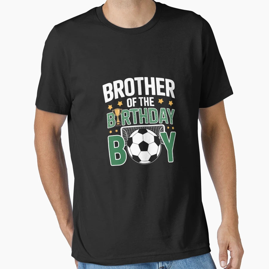 Soccer Brother Birthday Party Soccer T-Shirt - Streetwear Style for Adults - T-Shirt, Sweatshirt, Hoodie