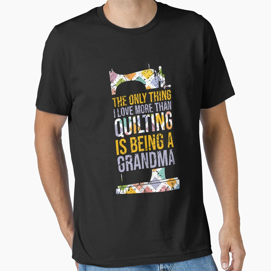 Knitting Grandma Womens Knitting T-Shirt - Fun Novelty Design Men Women - T-Shirt, Sweatshirt, Hoodie
