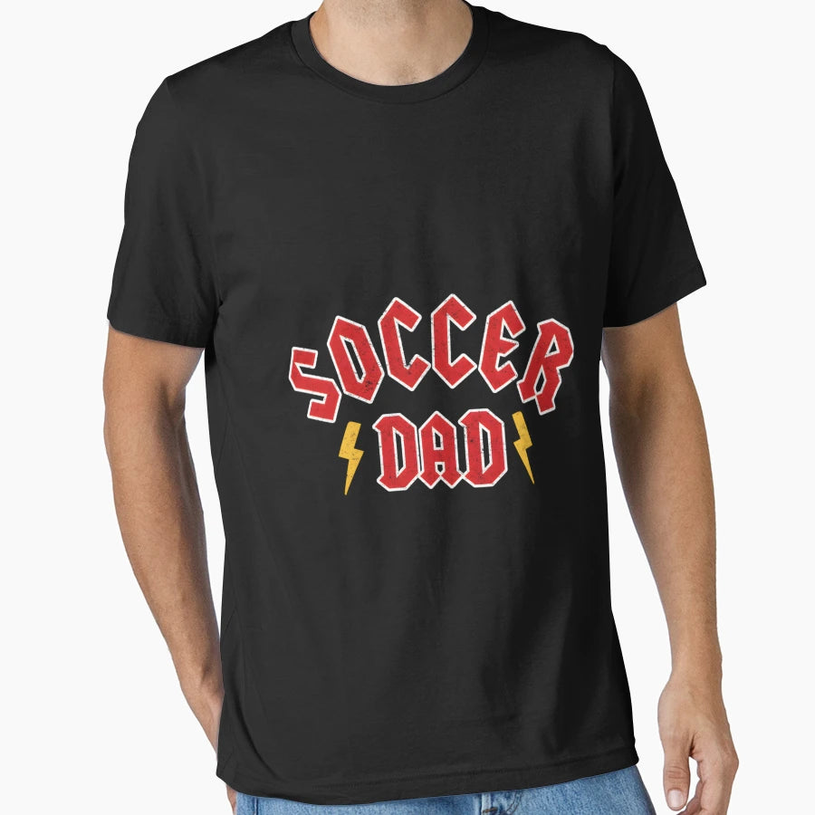 Soccer Dad Metal Rock T-Shirt - Casual Everyday Wear Men Women - T-Shirt, Sweatshirt, Hoodie