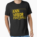 Ann Arbor Football College Town Located T-Shirt - Graphic Print for Adults - T-Shirt, Sweatshirt, Hoodie