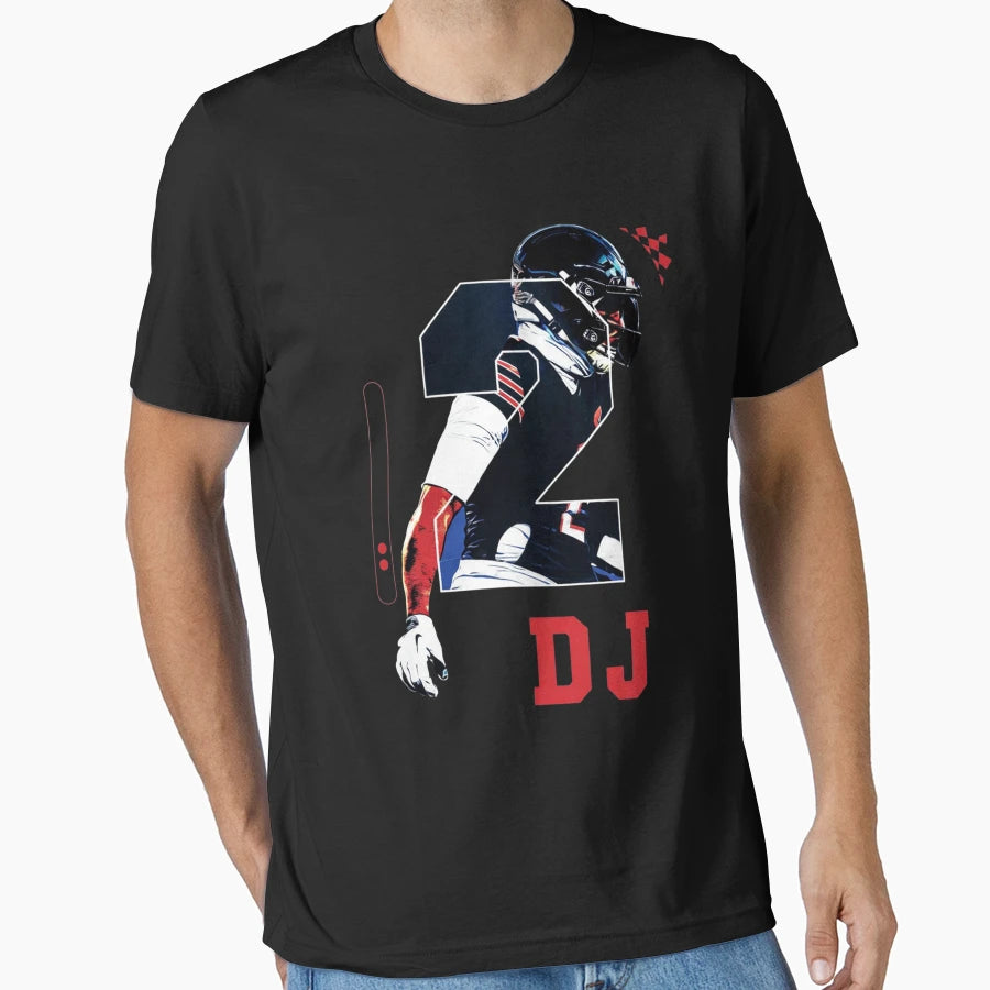 Copy Dj Moore Chicago Bears T-Shirt - Custom Art Print Men Women - T-Shirt, Sweatshirt, Hoodie