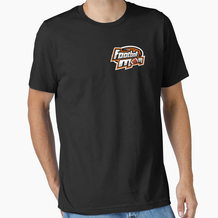 American Football Mom Logo T-Shirt - Graphic Print Unisex - T-Shirt, Sweatshirt, Hoodie