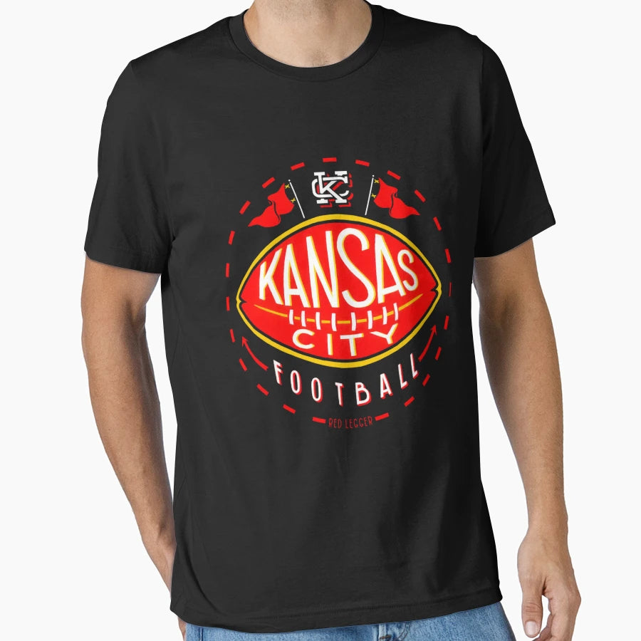 Art Kansas City Chiefs T-Shirt - Fun Novelty Design Unisex - T-Shirt, Sweatshirt, Hoodie