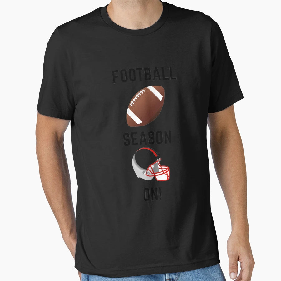 Football Season T-Shirt - Unique Graphic for Adults - T-Shirt, Sweatshirt, Hoodie