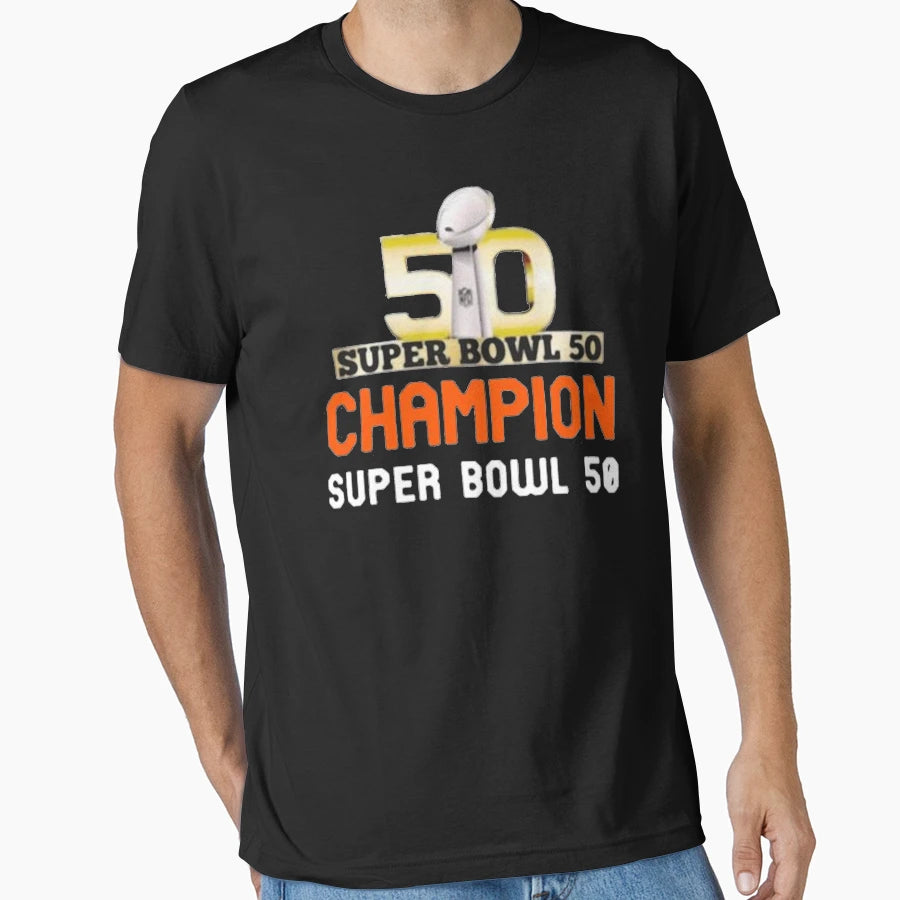 Super Bowl 50 Champions 2020 T-Shirt - Unique Graphic Unisex - T-Shirt, Sweatshirt, Hoodie