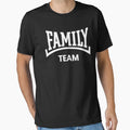Family Team Concave White T-Shirt - Streetwear Style Unisex - T-Shirt, Sweatshirt, Hoodie