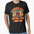 Kansas City Football Kinda Jersey T-Shirt - Streetwear Style Men Women - T-Shirt, Sweatshirt, Hoodie