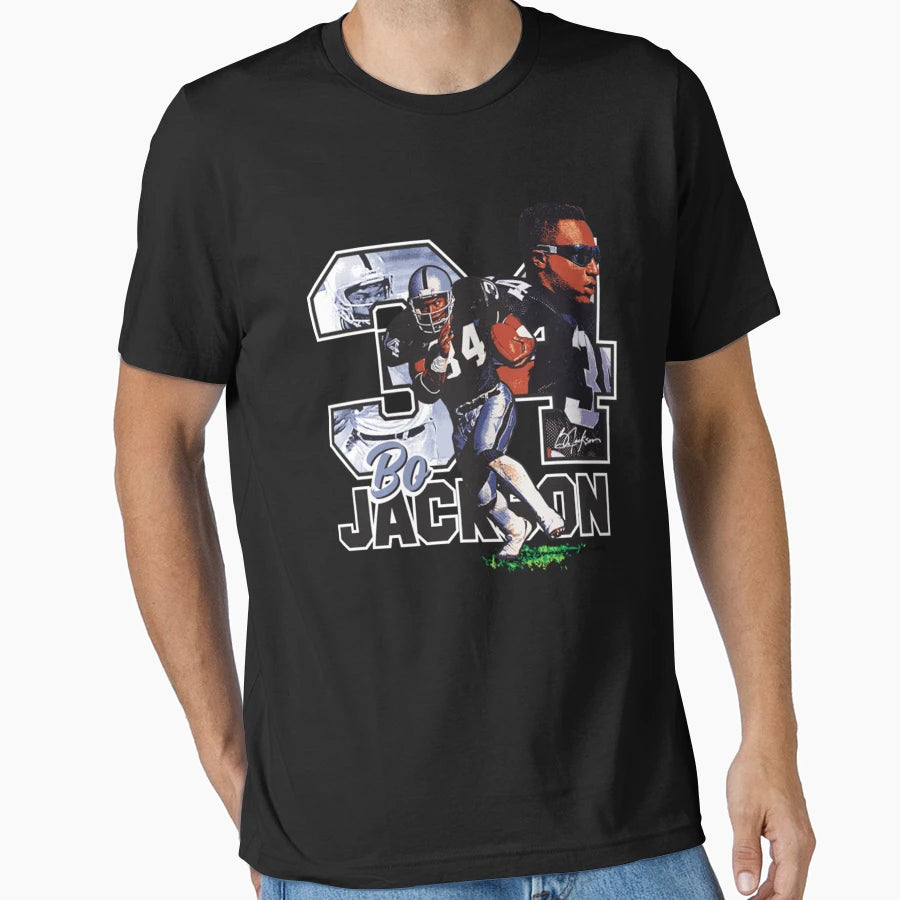 Bo Jackson T-Shirt - Casual Everyday Wear for Adults - T-Shirt, Sweatshirt, Hoodie