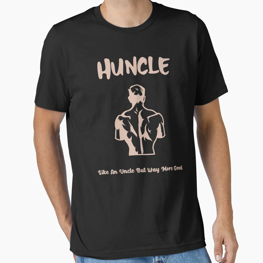 Huncle Awesome Muscular T-Shirt - Casual Everyday Wear Unisex - T-Shirt, Sweatshirt, Hoodie