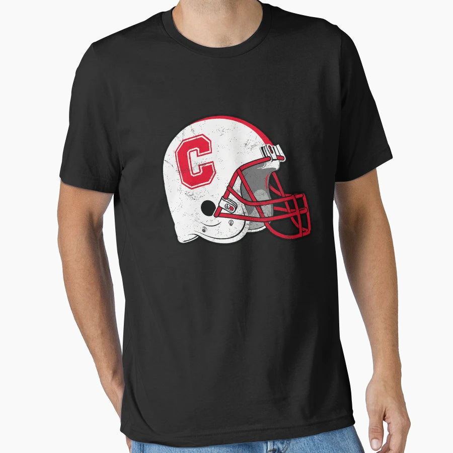 Cortland Football Helmet American T-Shirt - Aesthetic Graphic Unisex - T-Shirt, Sweatshirt, Hoodie