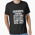 Grandpa Art Grandpa Grandfathers Day T-Shirt - Fun Novelty Design Unisex - T-Shirt, Sweatshirt, Hoodie