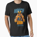 Elroy Crazylegs Hirsch 40 Los Angeles T-Shirt - Unique Graphic for Adults - T-Shirt, Sweatshirt, Hoodie