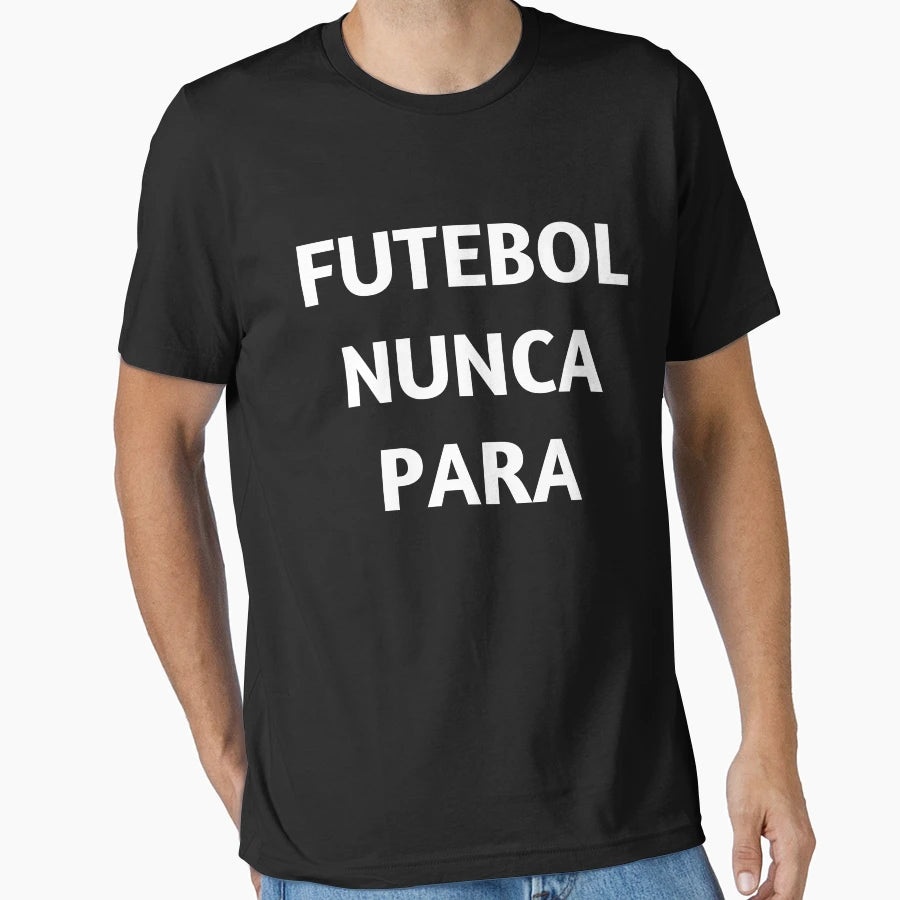 Futebol Nunca Para Japnise Gift T-Shirt - Unique Graphic for Adults - T-Shirt, Sweatshirt, Hoodie
