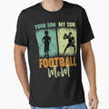 Football Mom S T-Shirt - Minimalist Print Men Women - T-Shirt, Sweatshirt, Hoodie