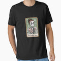Football Mom Tarot Card Skeleton Game T-Shirt - Aesthetic Graphic Unisex - T-Shirt, Sweatshirt, Hoodie