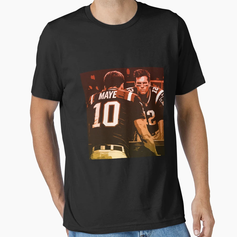 Tom Drake Maye 10 12 T-Shirt - Aesthetic Graphic Unisex - T-Shirt, Sweatshirt, Hoodie