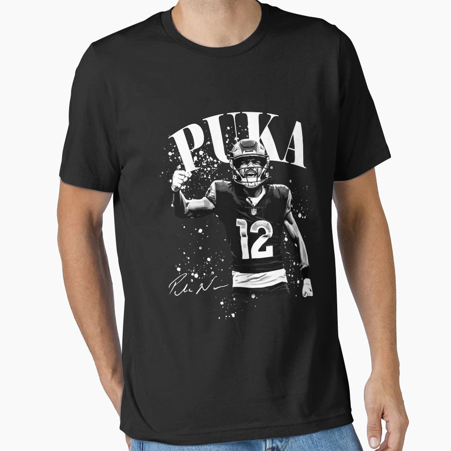 Puka Nacua Breached Art T-Shirt - Streetwear Style Men Women - T-Shirt, Sweatshirt, Hoodie