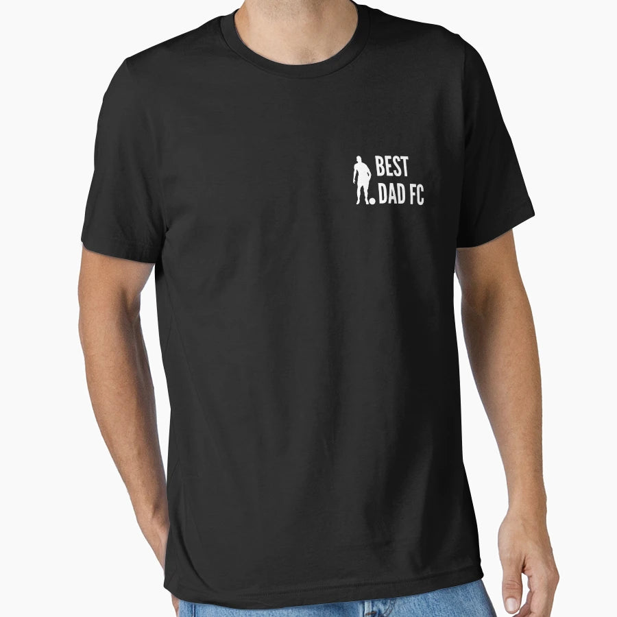 Best Dad Fc T-Shirt - Minimalist Print Men Women - T-Shirt, Sweatshirt, Hoodie
