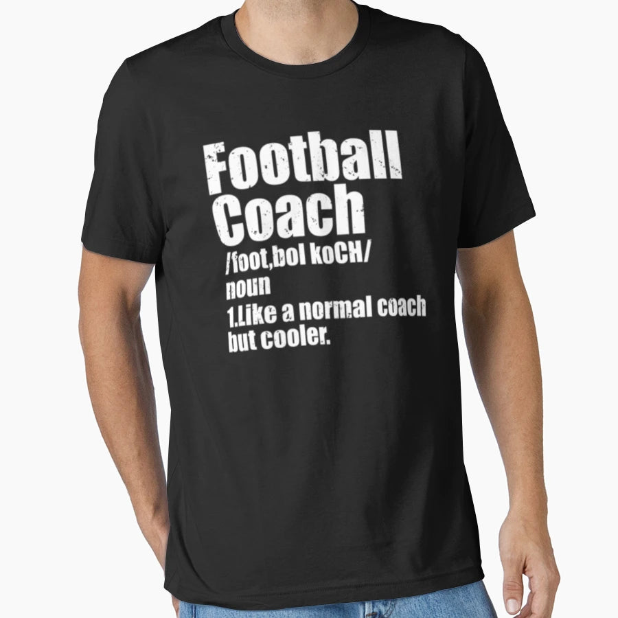 Football Coach Definition T-Shirt - Custom Art Print for Adults - T-Shirt, Sweatshirt, Hoodie