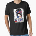 Bleached All American Nana Messy Bun T-Shirt - Streetwear Style Men Women - T-Shirt, Sweatshirt, Hoodie