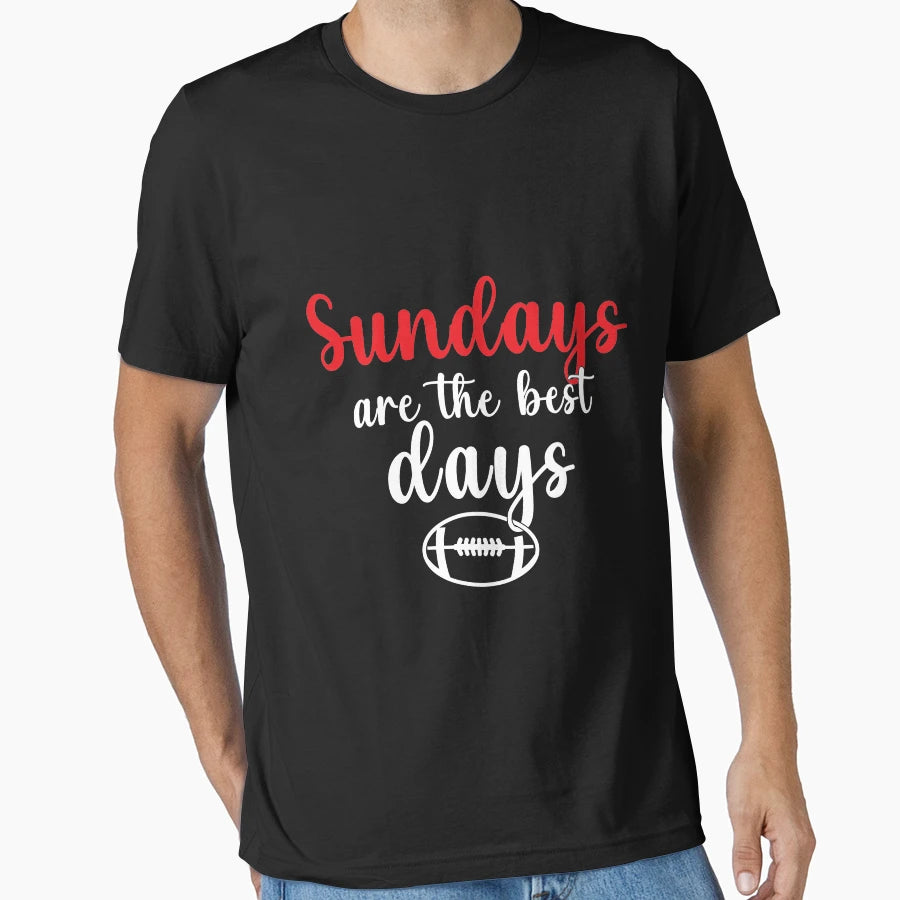 Sundays Are Best Days T-Shirt - Custom Art Print for Adults - T-Shirt, Sweatshirt, Hoodie