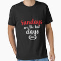 Sundays Are Best Days T-Shirt - Custom Art Print for Adults - T-Shirt, Sweatshirt, Hoodie