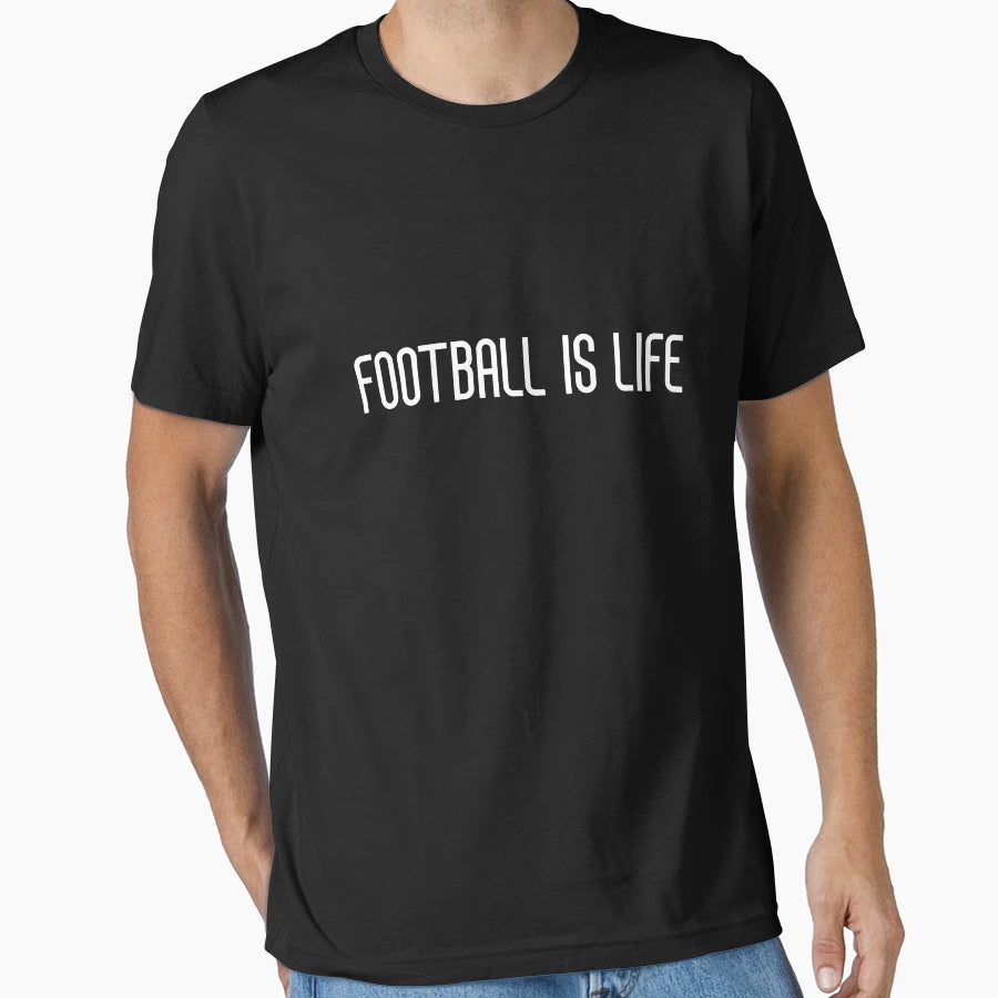 Football Is Life T-Shirt - Unique Graphic for Adults - T-Shirt, Sweatshirt, Hoodie