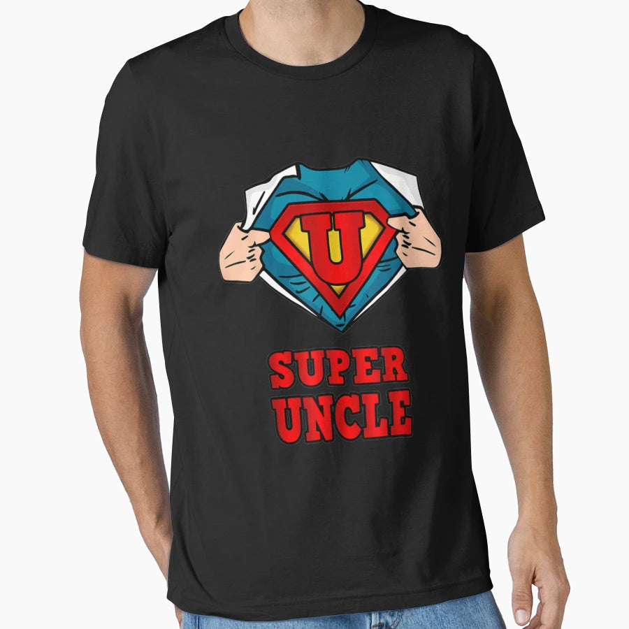 Super Uncle Superhero Great Gift T-Shirt - Streetwear Style Unisex - T-Shirt, Sweatshirt, Hoodie