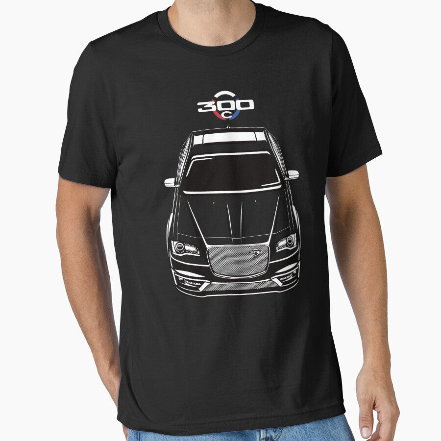 300C 2023 by V8social - Adult & Kids T-Shirts, Sweatshirts & Hoodies apparel design preview 1