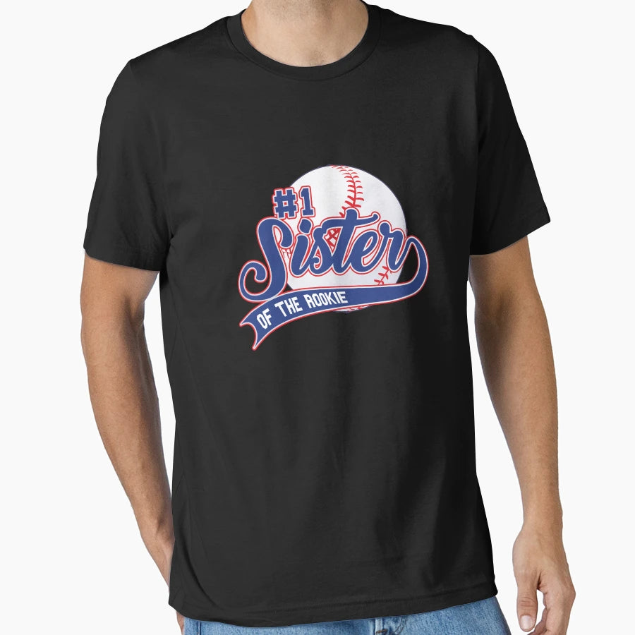 Sister Rookie 1St Birthday Baseball T-Shirt - Unique Graphic Men Women - T-Shirt, Sweatshirt, Hoodie