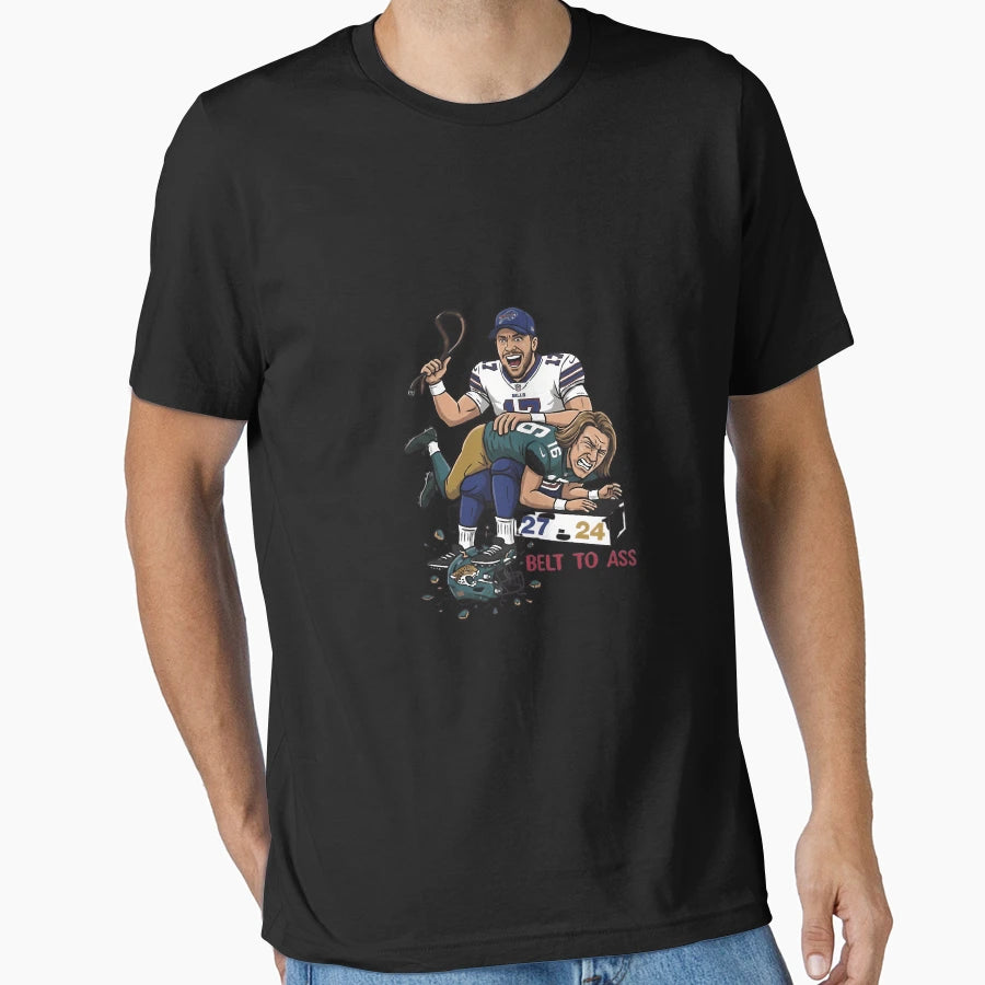 JA Trevor Lawrence Belt To Ass Buffalo T-Shirt - Aesthetic Graphic Unisex - T-Shirt, Sweatshirt, Hoodie