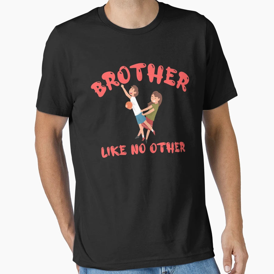 Copy Brother Like No Other Red T-Shirt - Trendy Graphic Unisex - T-Shirt, Sweatshirt, Hoodie