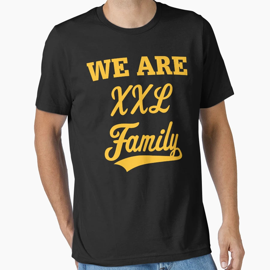 We Are Xxl Family Parents Father T-Shirt - Minimalist Print for Adults - T-Shirt, Sweatshirt, Hoodie