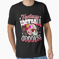 Fantasy Football Goddess Flower Helmet T-Shirt - Custom Art Print Unisex - T-Shirt, Sweatshirt, Hoodie