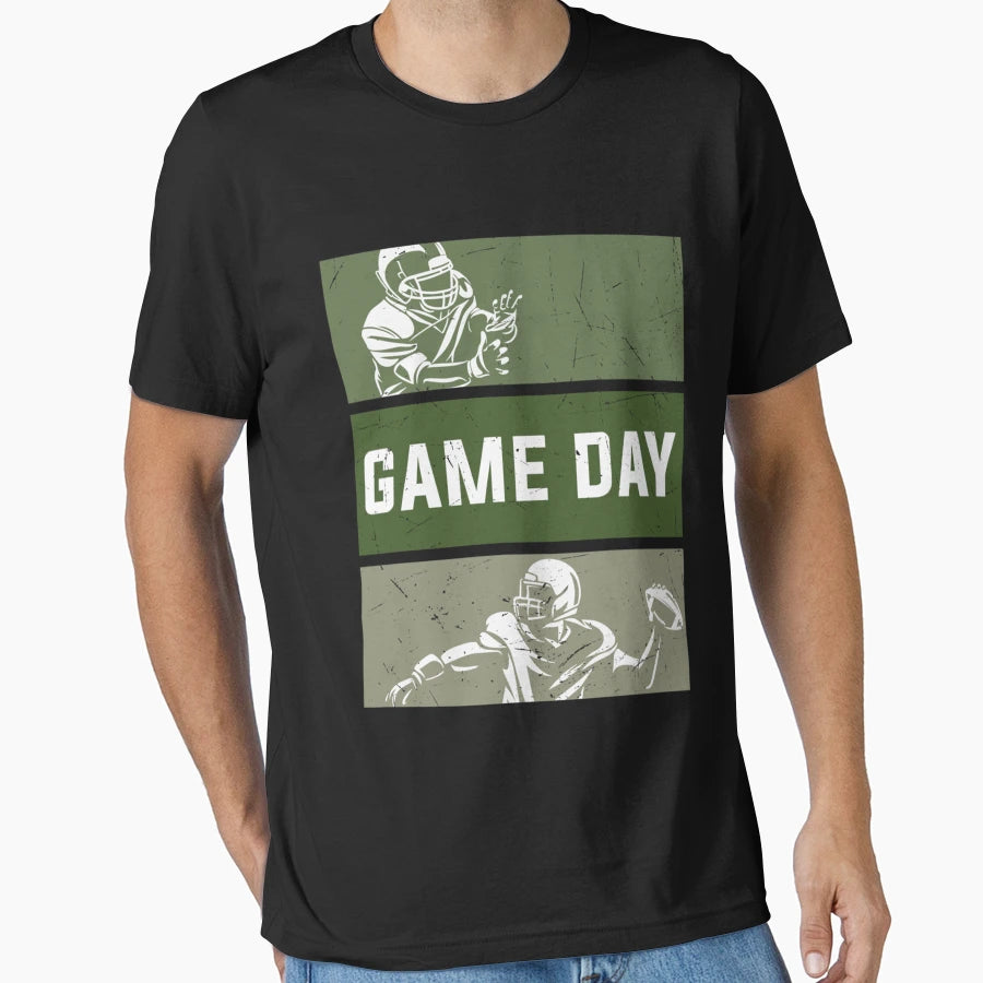 Game Day Football T-Shirt - Casual Everyday Wear Unisex - T-Shirt, Sweatshirt, Hoodie