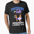 Touchdown Or Tutu Grandma Loves You T-Shirt - Graphic Print Men Women - T-Shirt, Sweatshirt, Hoodie